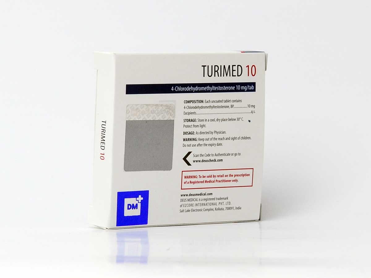 Turimed 10mg – Turinabol – Deus Medical - Image 2