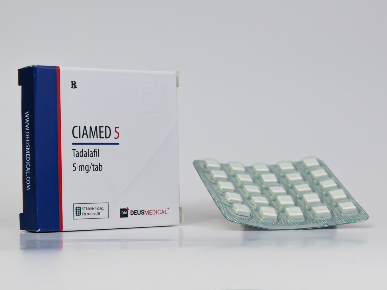 Ciamed 5mg – Tadalafil – Deus Medical - Image 3