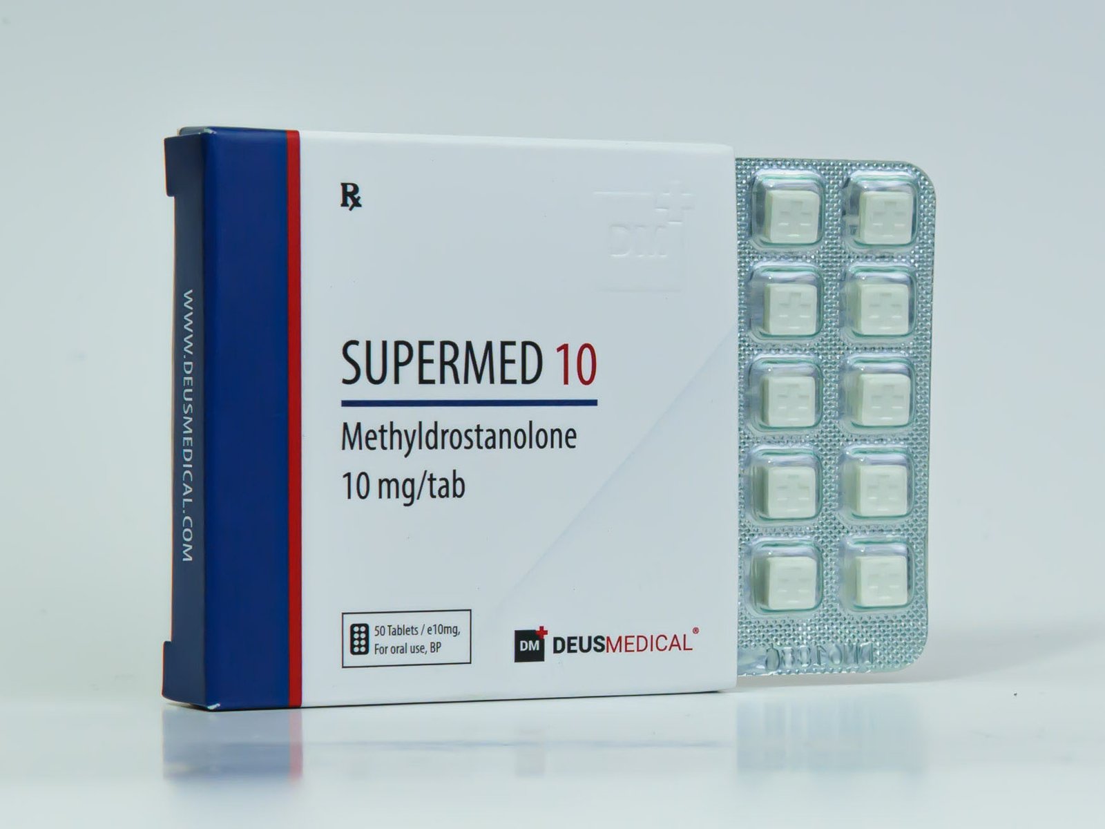 Supermed 10mg – Methyldrostanolone – Deus Medical - Image 2