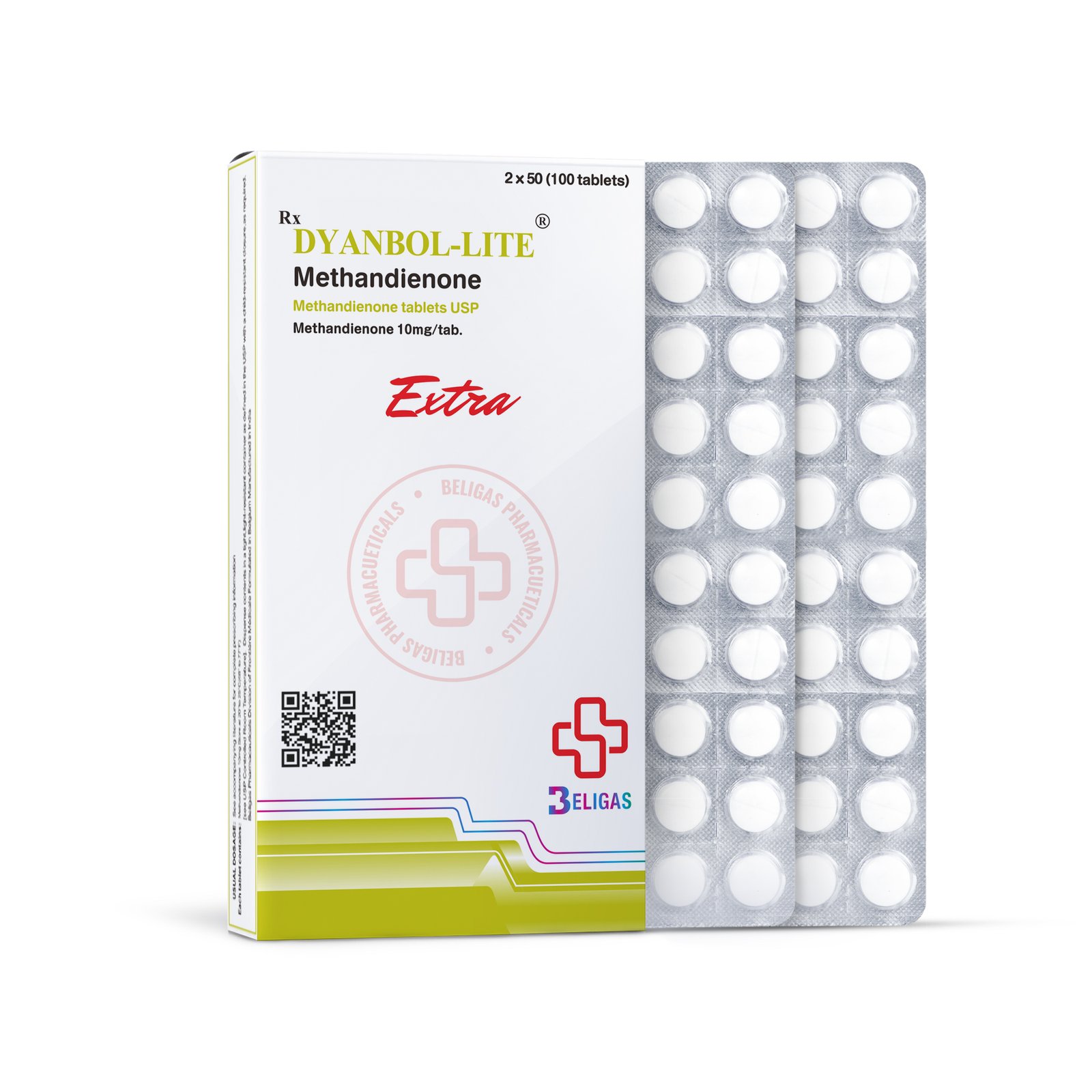 Dyanbol – Lite® <p class="fgs">Methandienone 10mg</p>