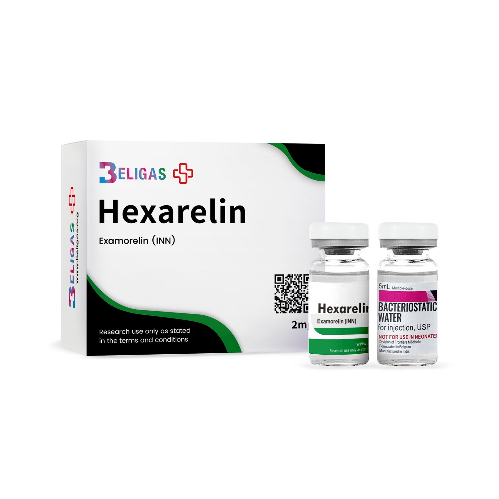 Hexarelin<p class="fgs">Examorelin 2mg/5mg</p> - Image 2