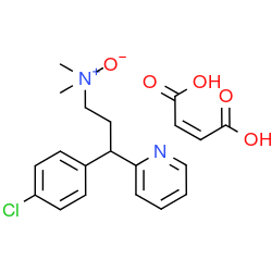 (3RS)-(3-(4-chlorophenyl)-3-(pyridin-2-yl)propyl)dimethylamine-N-oxide (maleate)
